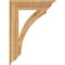 Ekena Millwork Thorton Traditional Rough Sawn Bracket, Western Red Cedar, 6"W x 30"D x 42"H BKT06X30X42THR01RWR - alternate 2